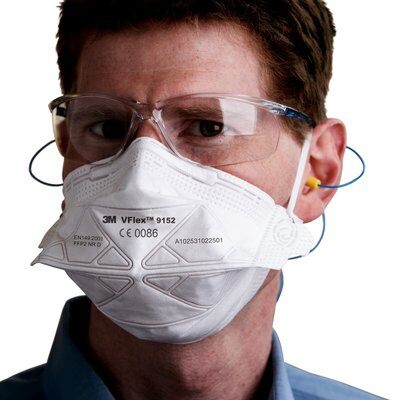 3M 9152 V Flex zaštitni Respirator FFP2 - Slika 2